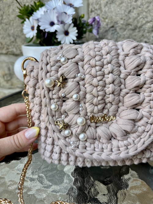 Mini kabelka pearl — foto 2