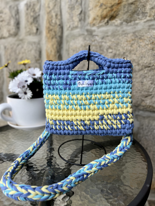 Crossbody kabelka Naty ocean — foto 2