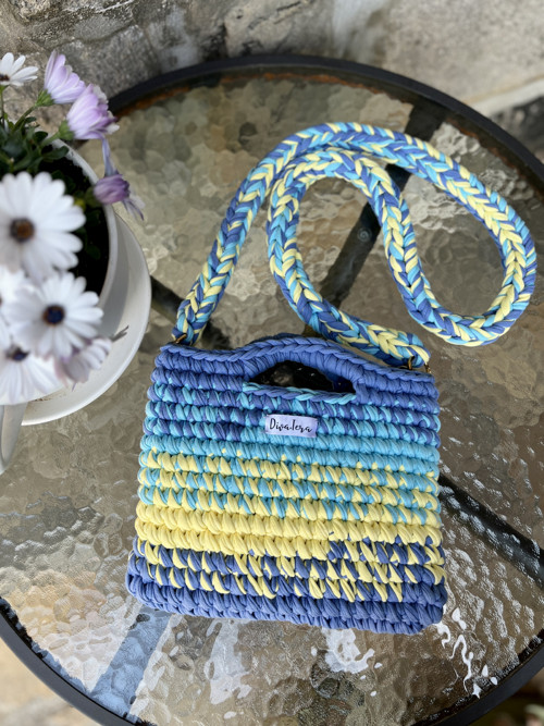 Crossbody kabelka Naty ocean — foto 3