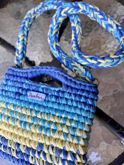 Crossbody kabelka Naty ocean — foto 4
