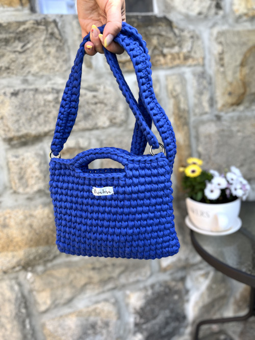 Crossbody kabelka Naty blue — foto 3