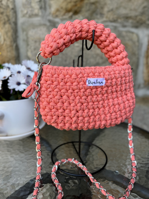 Kabelka Emili peach — foto 2