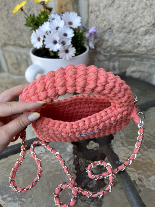 Kabelka Emili peach — foto 4