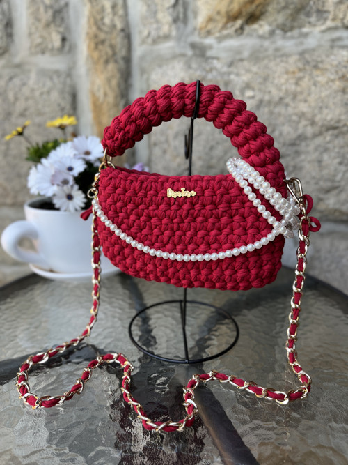 Kabelka Emili bordo — foto 2
