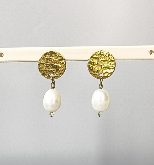 Pearl Textured Disc Gold — foto 2