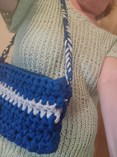 Midi Bag Bagette blue — foto 3
