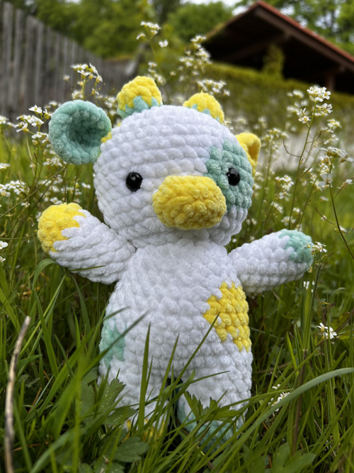 Háčkovaná kravička Minty — foto 2