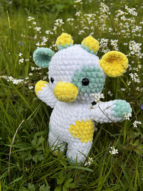 Háčkovaná kravička Minty — foto 3