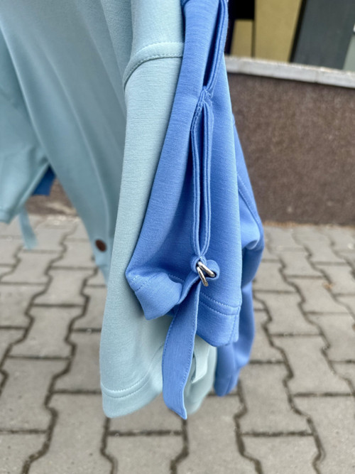 SKLADEM Basic halenka Modrá — foto 2