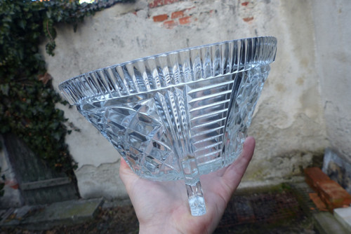 Z ledu...skleněná Art Deco mísa — foto 6