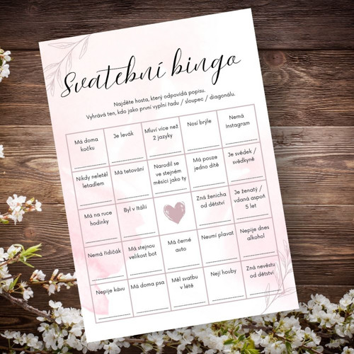 Svatební bingo - PDF — foto 2