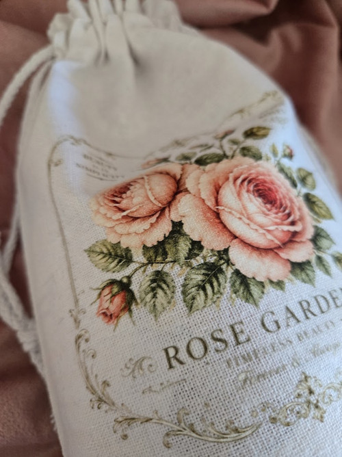 Romantický bavlněný pytlík „Rose Garden“ — foto 5