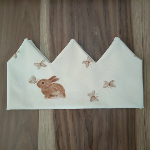 Čelenka korunka - králík a motýli — foto 4