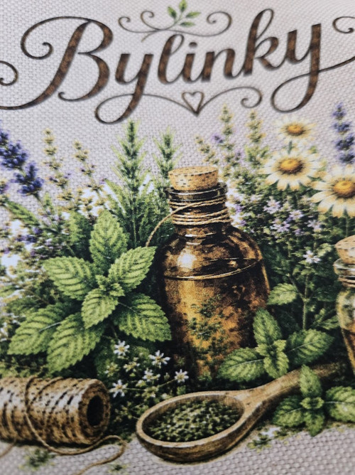 Bylinkový pytlíček v přírodním stylu — foto 4