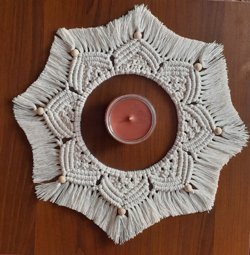 Macramé mandala — foto 3