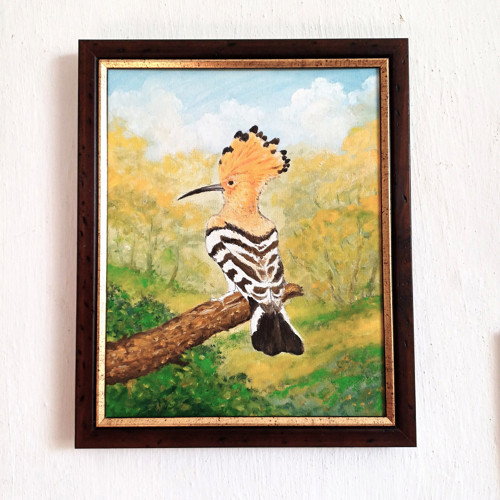 Obraz " Dudek chocholatý " — foto 3