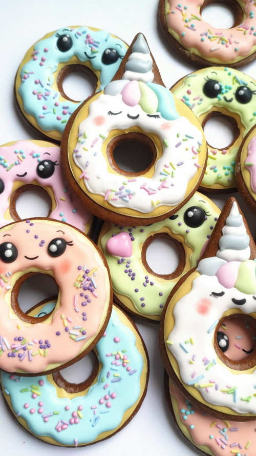 Veselý perníkový donut – 1ks — foto 2