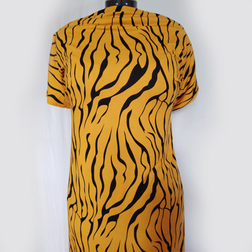 Viskózové šaty ZEBRA — foto 2