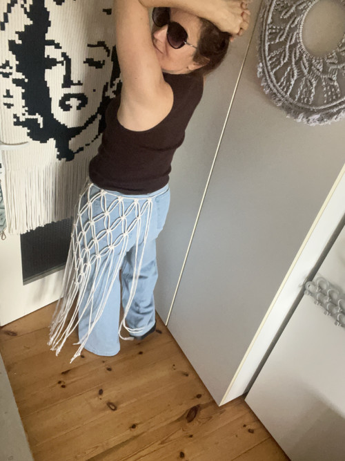 Boho pásek s třásněmi — foto 2