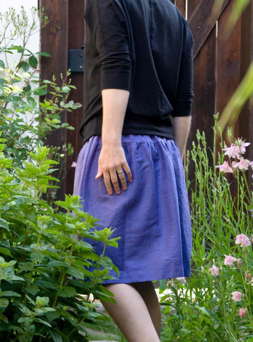 SUKNĚ lavande blue — foto 6