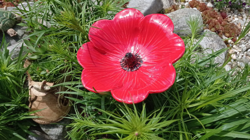 Keramická květina velká — foto 2