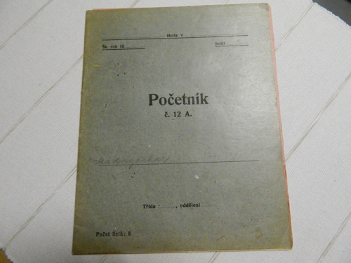Velmi staré sešity ze školy — foto 3