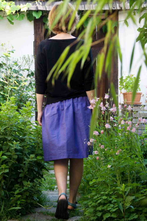 SUKNĚ lavande blue — foto 4