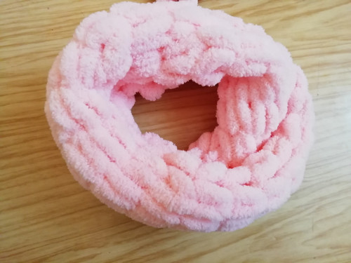 Měkký pletený nákrčník puffy (barva na přání) — foto 3