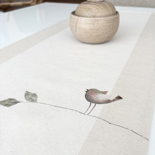 Běhounek - větvičky a ptáček — foto 4
