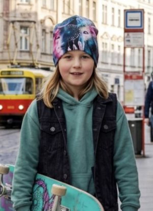 Čepice dětská Vlk — foto 3
