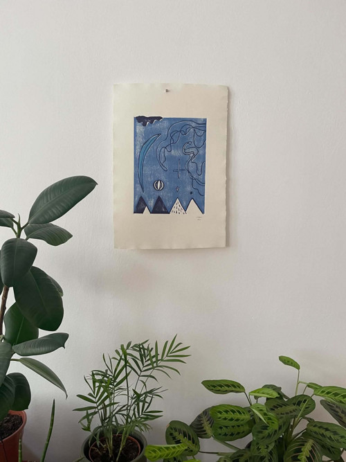Childish / Dětský motiv v modré — foto 2