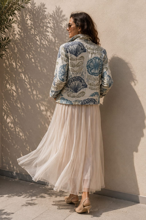 Ántré -" Modré nebe " Originální desing.bunda — foto 2