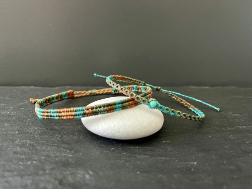 Mikromacramé náramky pro dva — foto 2