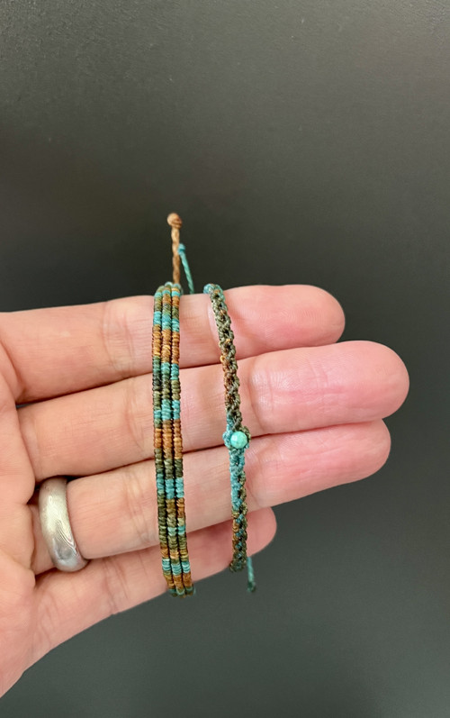 Mikromacramé náramky pro dva — foto 3