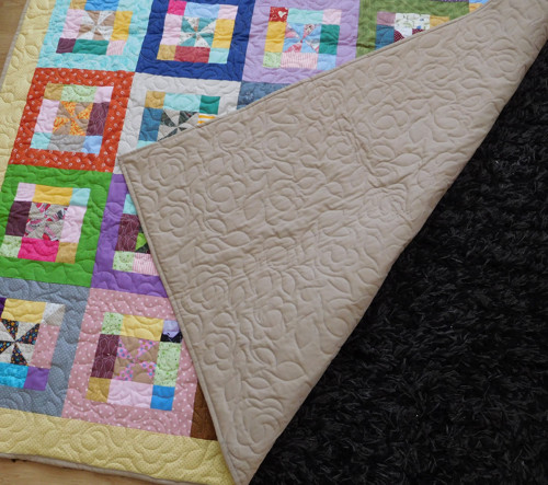 Barevný patchwork - deka/přehoz — foto 3