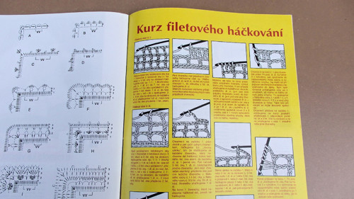 Filetové háčkování — foto 4