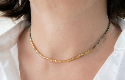 Miyuki set: Elegantní náhrdelník a náramek — foto 2