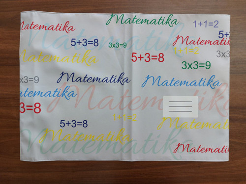 Obal na sešit A4 - matematika — foto 2