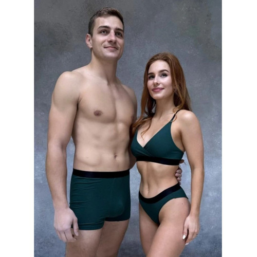 Braletka MAYA tmavě zelená — foto 3