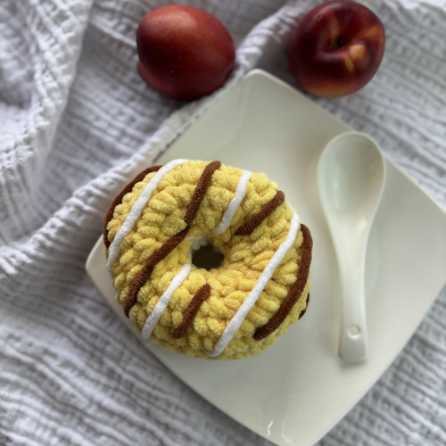 Háčkovaný měkoučký donut — foto 2
