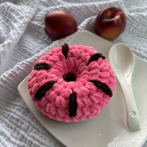 Háčkovaný heboučký donut — foto 2