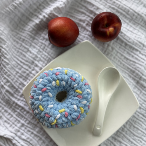 Háčkovaný heboučký donut — foto 2