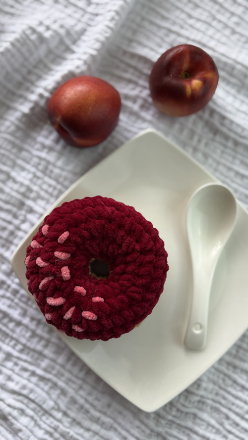 Háčkovaný měkoučký donut — foto 2