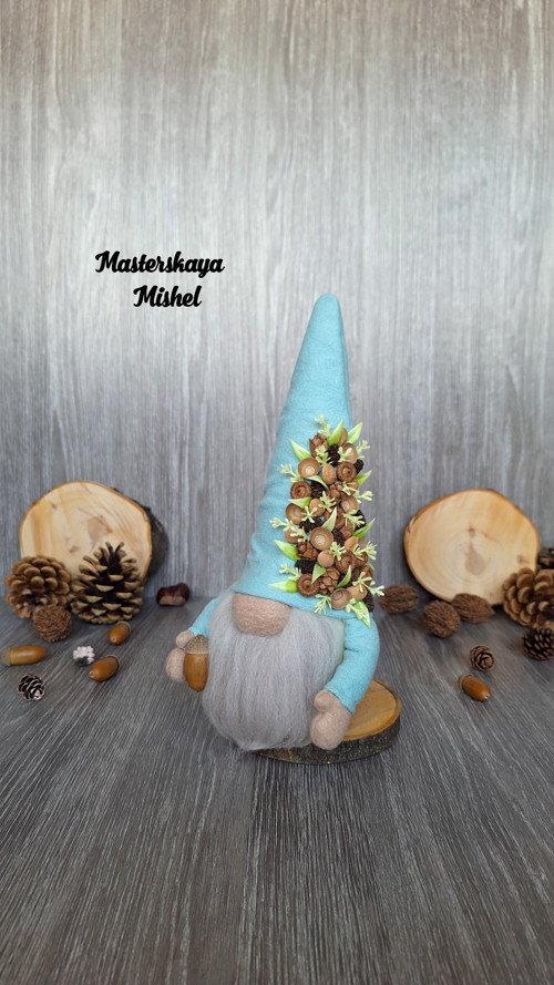 Skandinávský gnome. Trpaslík z decorem. — foto 2