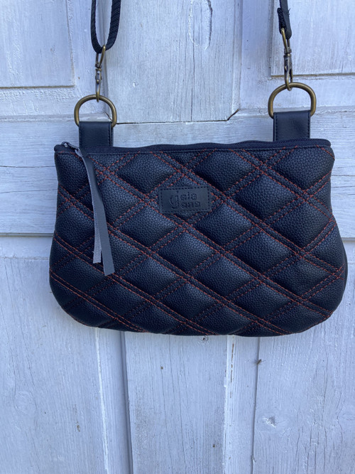 Mini kabelka černá — foto 6
