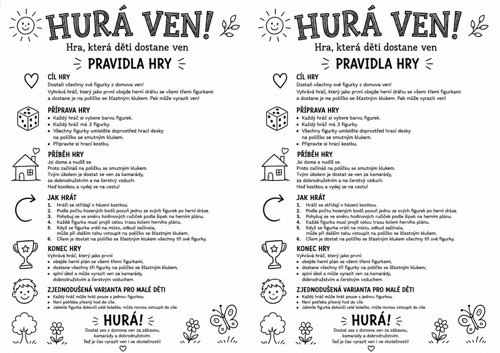 Dřevěná hra "HURÁ VEN" — foto 5