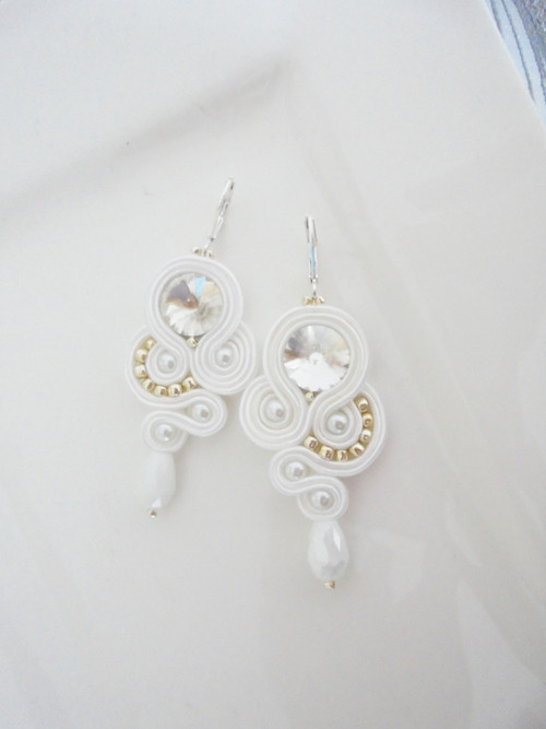 Soutache náušnice — foto 3