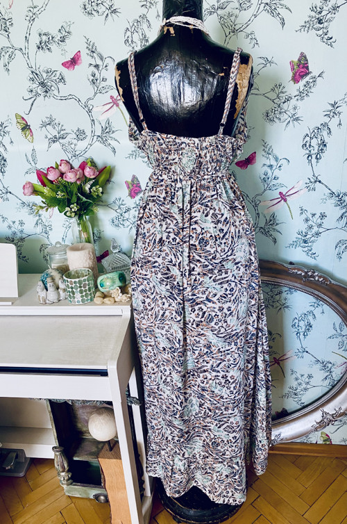 Šaty boho hedvábné — foto 5