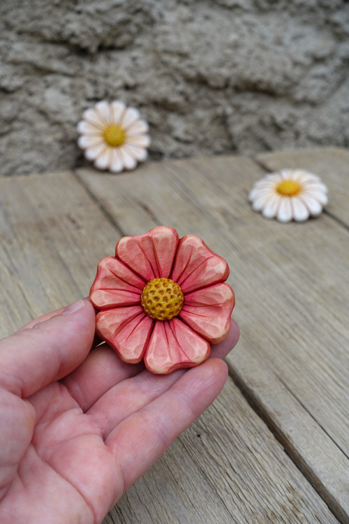 Planá růžička - brož (5,5cm) — foto 4