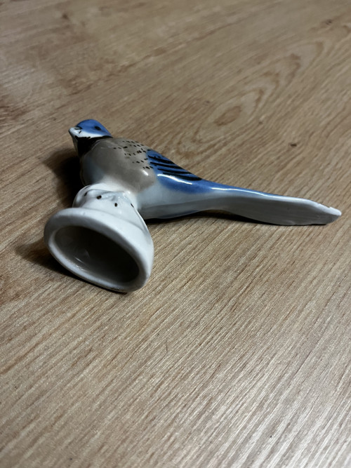 Porcelánová soška ptáček — foto 3